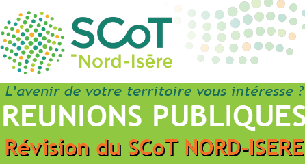 Réunions Publiques SCoT Nord Isère