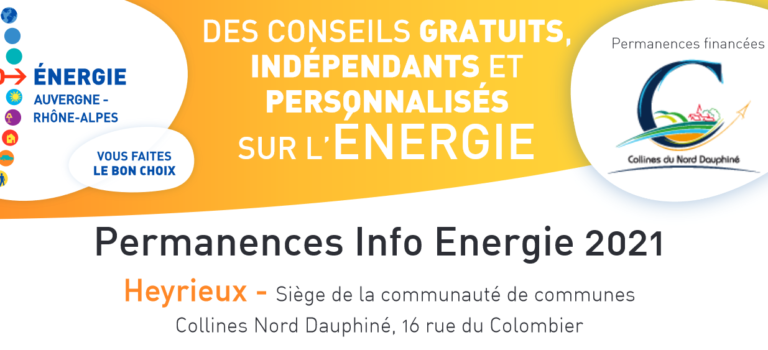 Permanences Info Énergie 2021