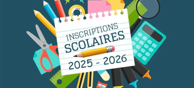 Inscriptions rentrée scolaire 2025