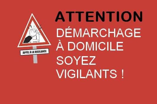 Alerte vigilance : démarchage à domicile abusif à Bonnefamille