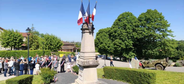 Photo de la cérémonie du 8 mai 2026