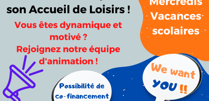 COLL’in recrute des animateurs pour l’année scolaire à venir !